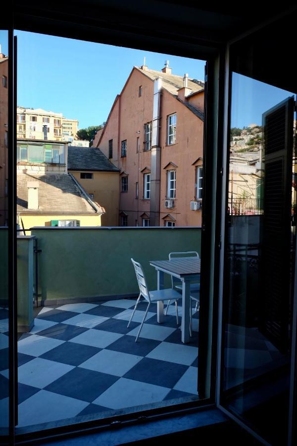 ジェノヴァMonolocale Di Pregio Palazzo Dei Rolliアパートメント エクステリア 写真